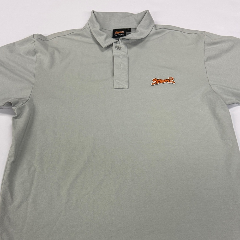 Le Tigre Men's Gray Polo Shirt